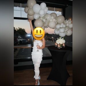 Commense white dress